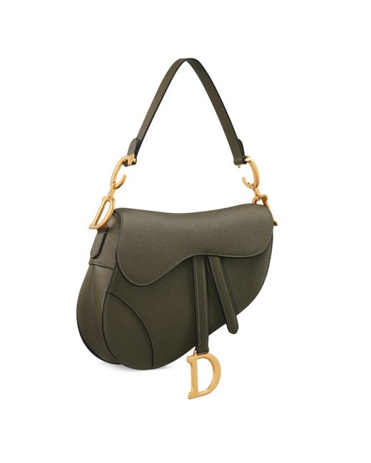 Dior Multicolor Saddle Bag With Strap