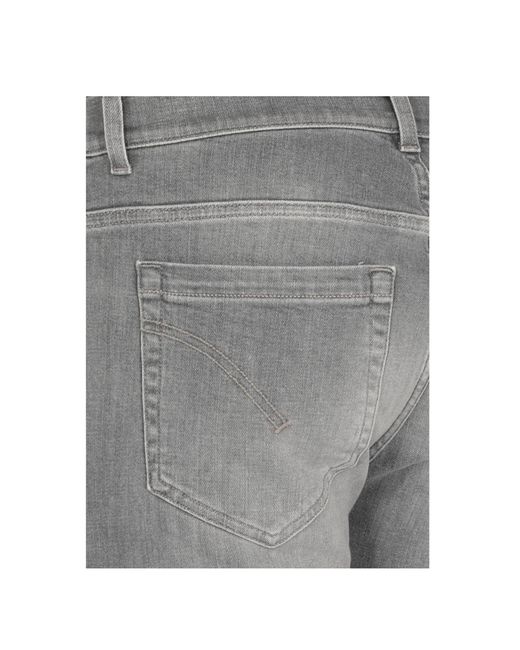 Dondup Gray Slim Fit Pants for men