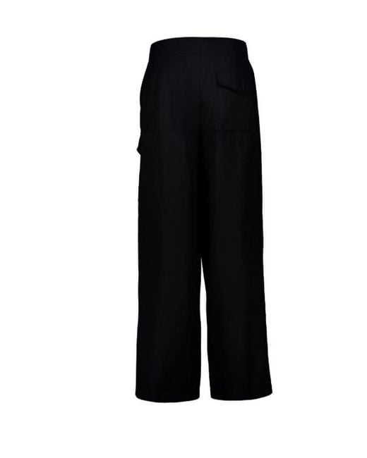 Auralee Black Belted Cargo Pants