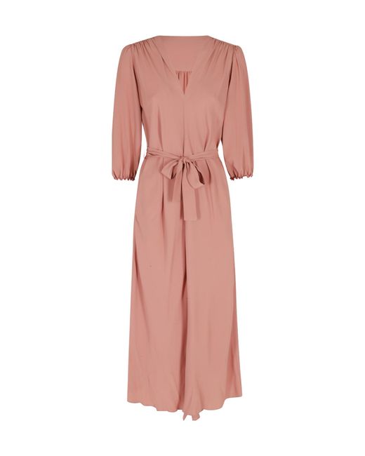 Seventy Pink V-Neck Dress