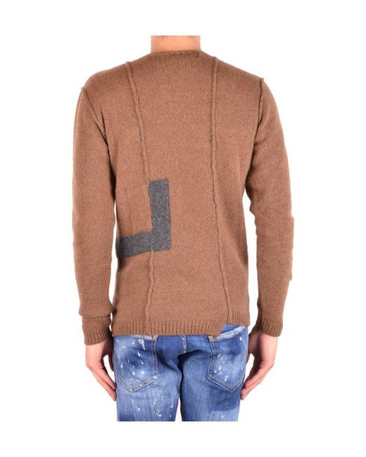 Isabel Benenato Blue Sweater for men