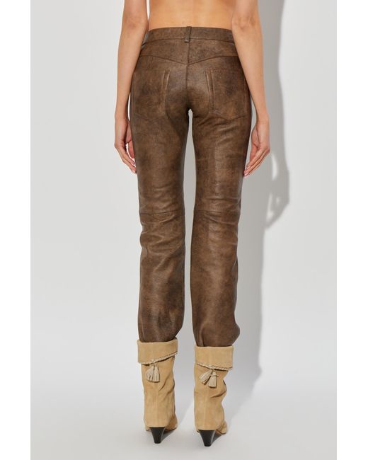 Isabel Marant Brown Vanel Pants