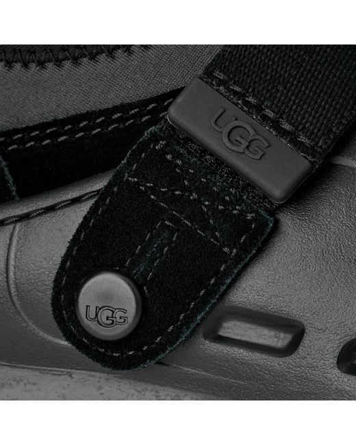 Ugg Black Peakmod Strap Platform Boots for men