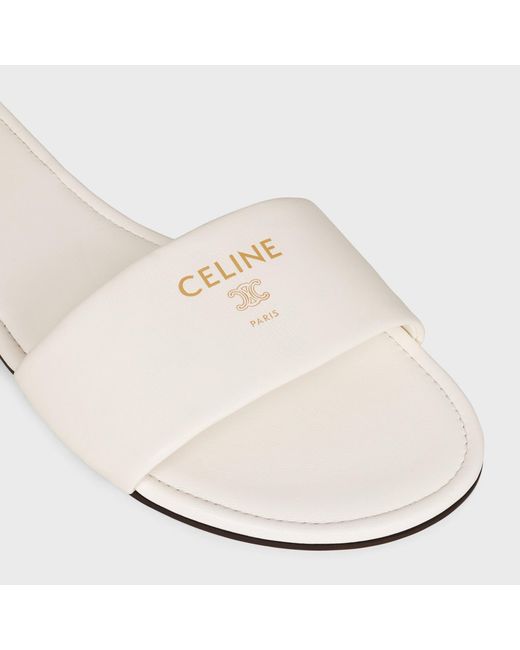 Céline White Coast Mule