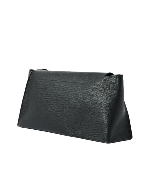 Studio Nicholson Black The Folded Shoulder Bag