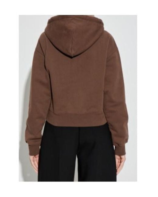 Jacquemus Brown The Gros Grain Hoodie