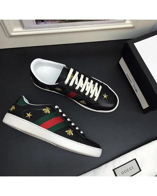 Gucci Multicolor Ace Embroidered Sneaker for men
