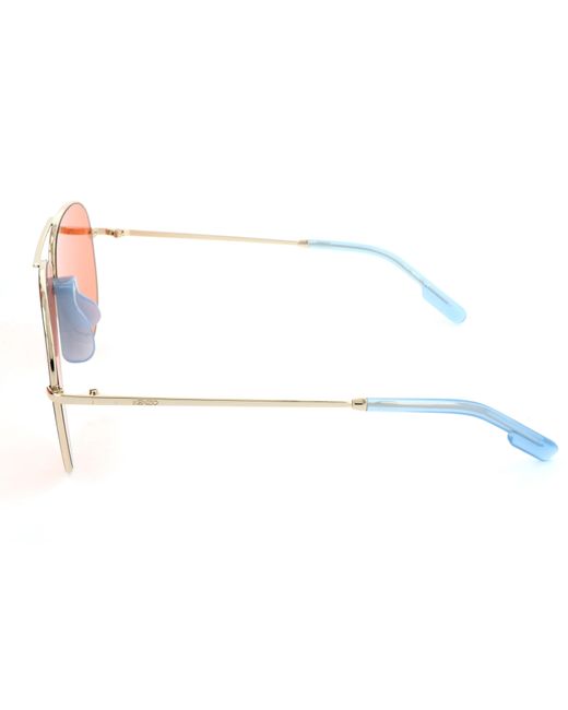 KENZO Pink Logo Sunglasses for men