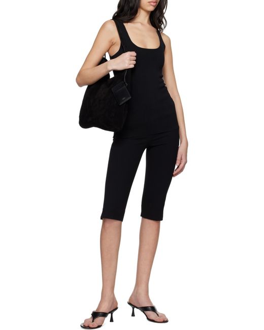 Totême Black Totême Sleeveless Knitted Tank Top