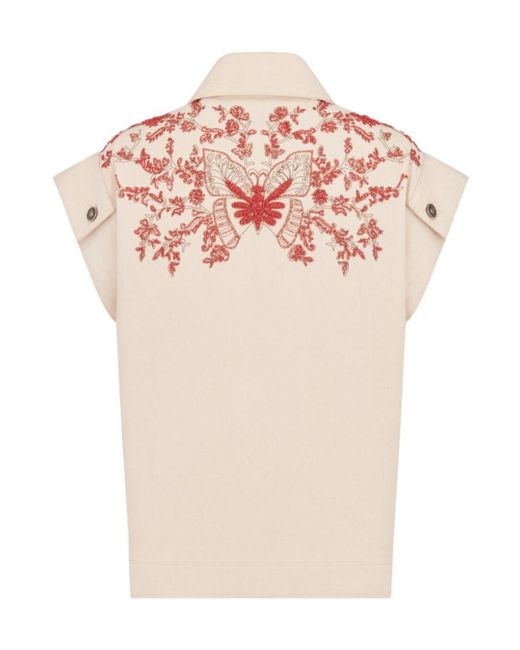 Dior Natural Embroidered Jacket