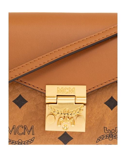 MCM Brown Tracy Crossbody Bag