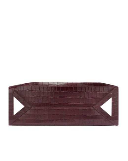 The Attico Red The La Passeggiata Medium Tote Bag