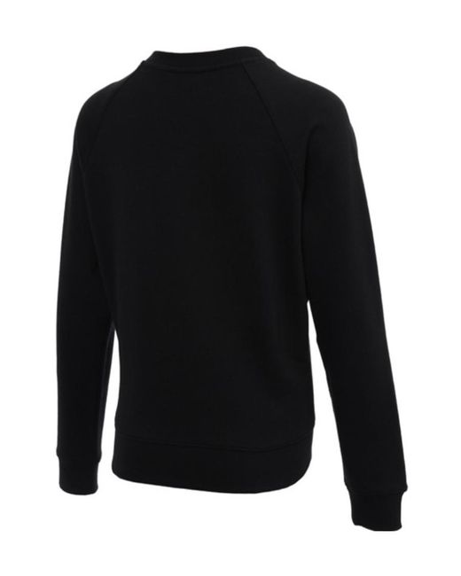 MSGM Black Logo Printed Pattern Hoodie