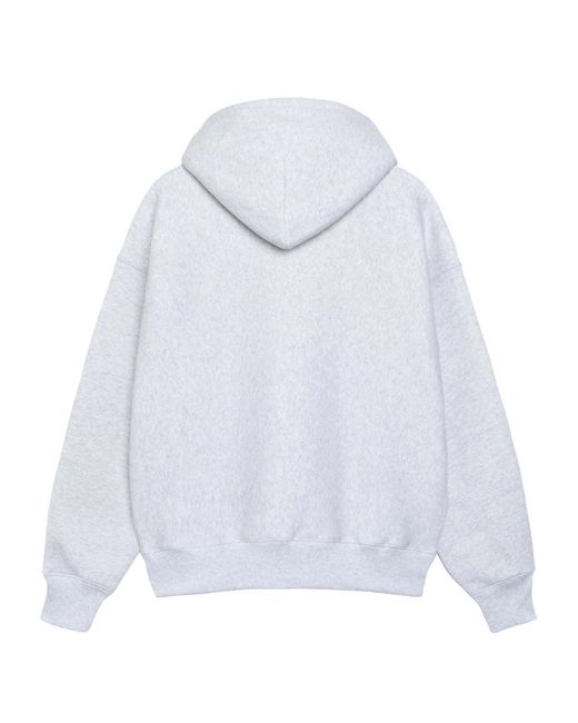 Stussy White Long-Sleeved Sweatshirt for men