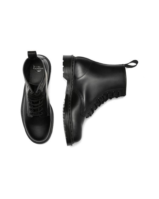 Dr. Martens Black 1460 Mono Lace-Up Boots for men