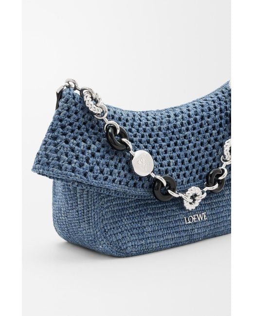 Loewe Blue Paulas Ibiza Ola Shoulder Bag