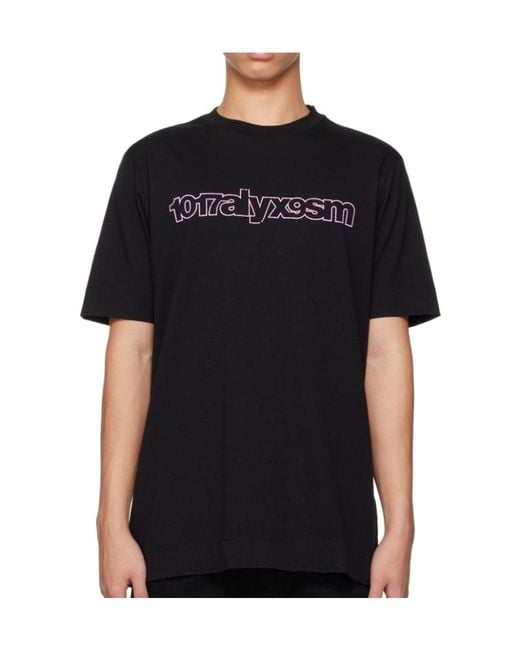 1017 ALYX 9SM Black T-Shirt With Round Neck for men