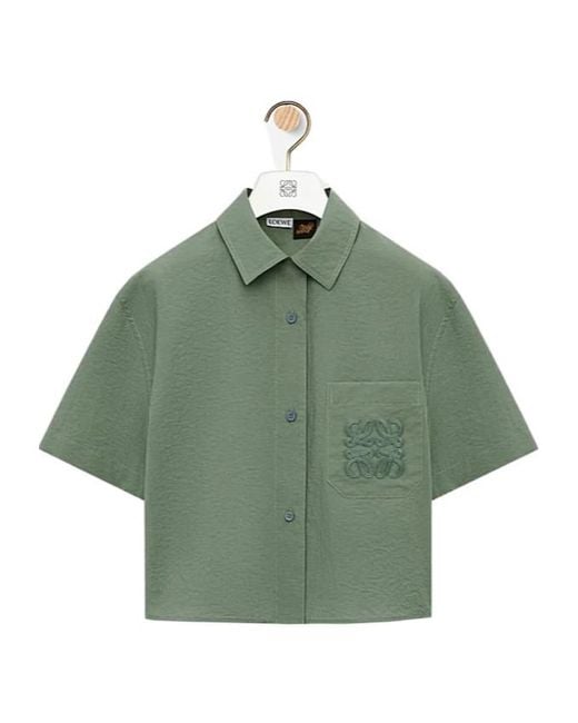 Loewe Green Short Sleeved Shirt