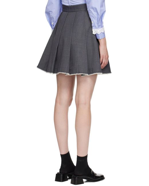 ShuShu/Tong Black Pleated Skirts