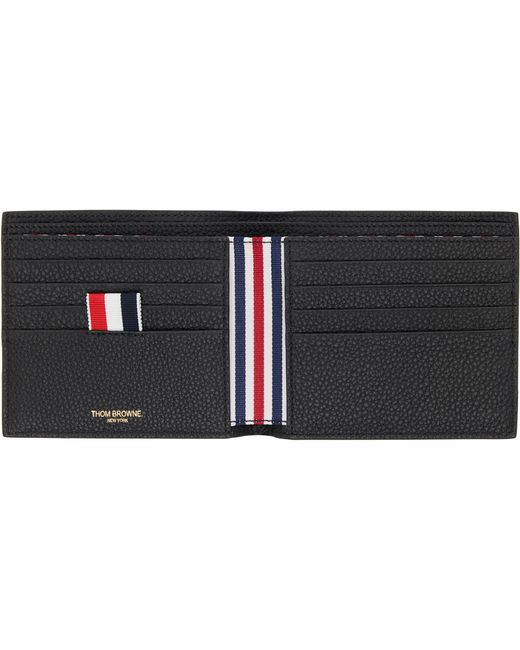 Thom Browne Black Embossed Wallet for men