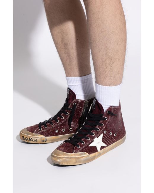 Golden Goose Deluxe Brand Brown Francy Penstar Sneakers for men
