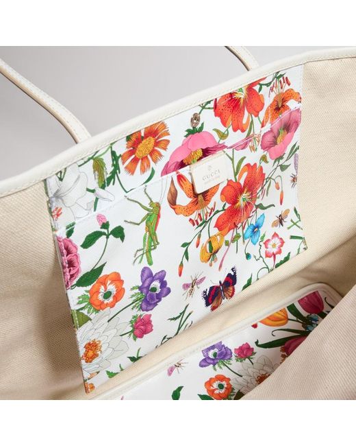 Gucci White Tribeca Large Tote Bag