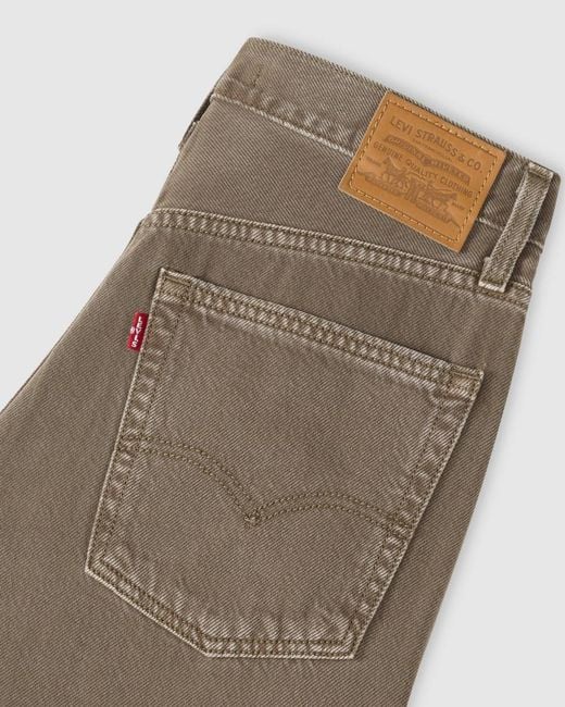 Levi's Gray Loose Boot Washed Jeans
