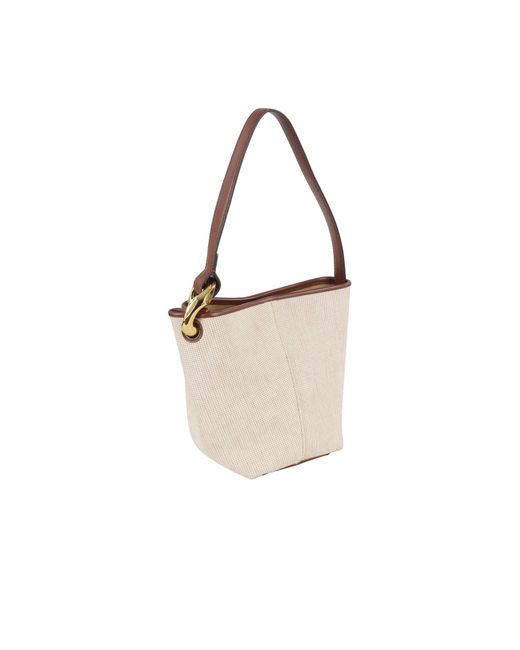 J.W. Anderson White Top Handle Shoulder Bag
