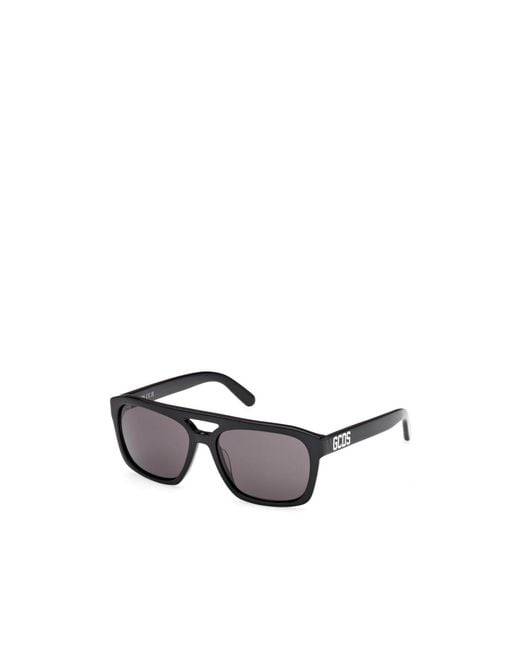 Gcds Multicolor Logo Temple Sunglasses for men