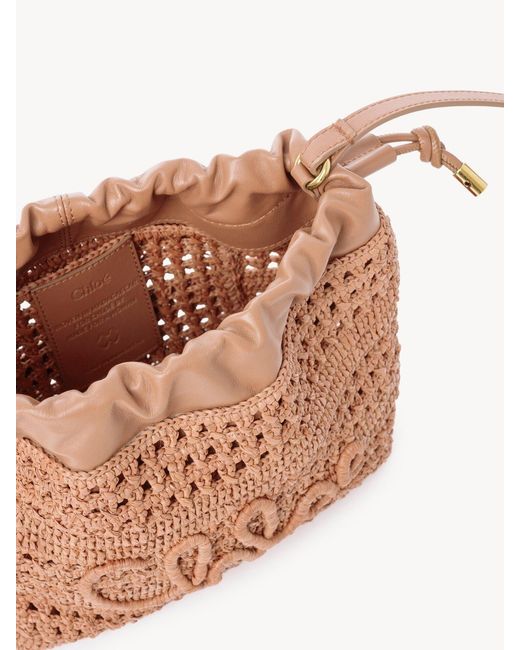 Chloé Pink Chloé Mini Drawstring Shoulder Bag