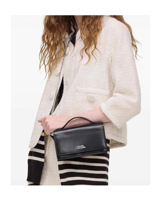 Marc Jacobs Black The Glam Mirror Mini Handbag