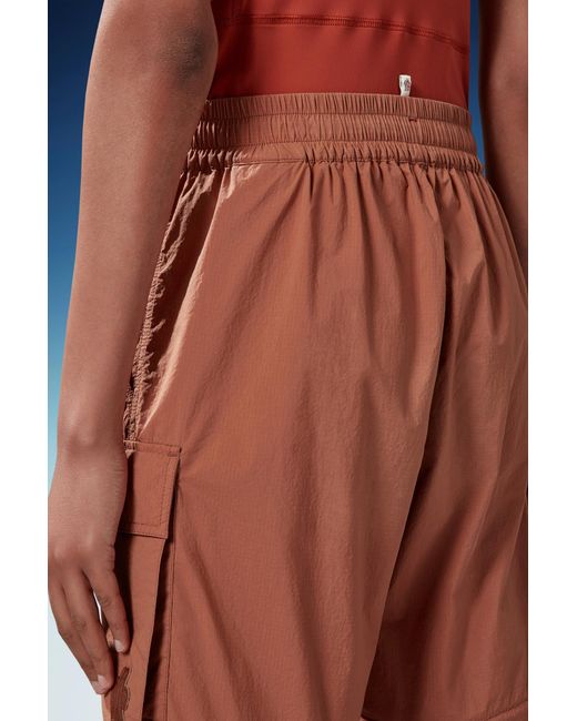 Moncler Red Grenoble Pocket Detailed Cargo Trousers