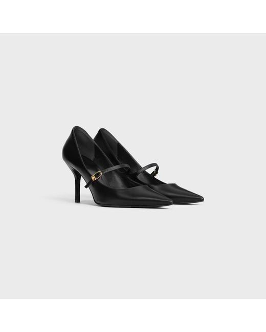 Céline Black Judy Strappy Pump