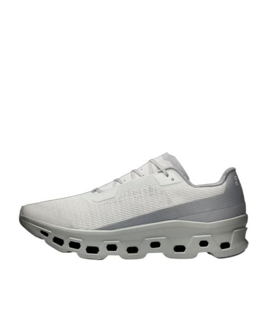 On Shoes Gray Cloudmonster Void Sneakers for men