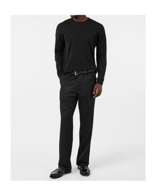 Prada Black Crewneck Sweater for men