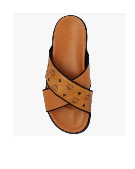 MCM Brown Crossover Broadband Slippers