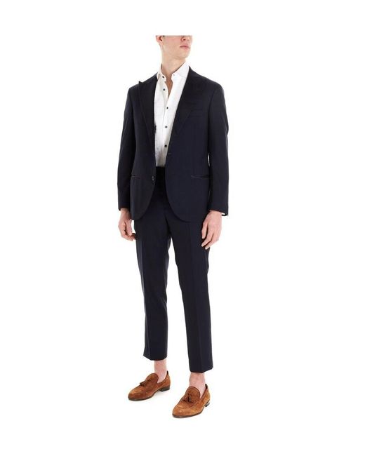 Brunello Cucinelli Blue Two-Piece Suit for men