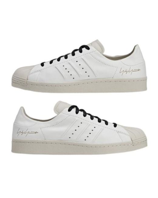 Adidas Originals White Y-3 Superstar for men