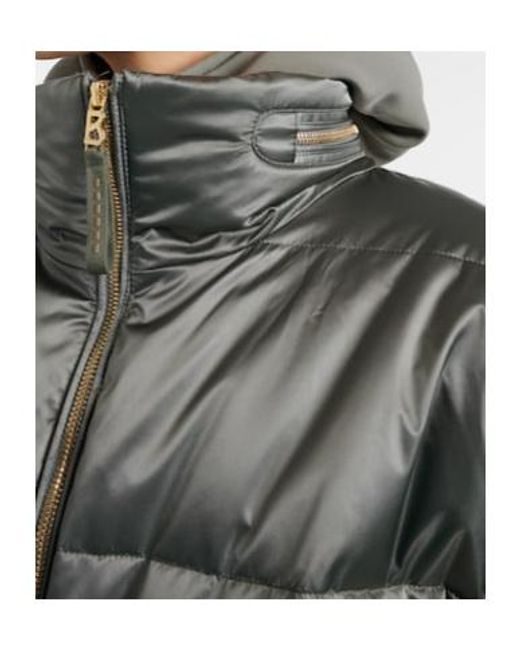 Bogner Gray Down Ski Suit And Jacket Set