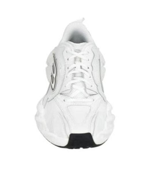 Balenciaga White Low-Top Sneakers