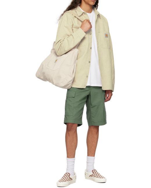 Carhartt Natural Walter Logo Patch Overshirt for men