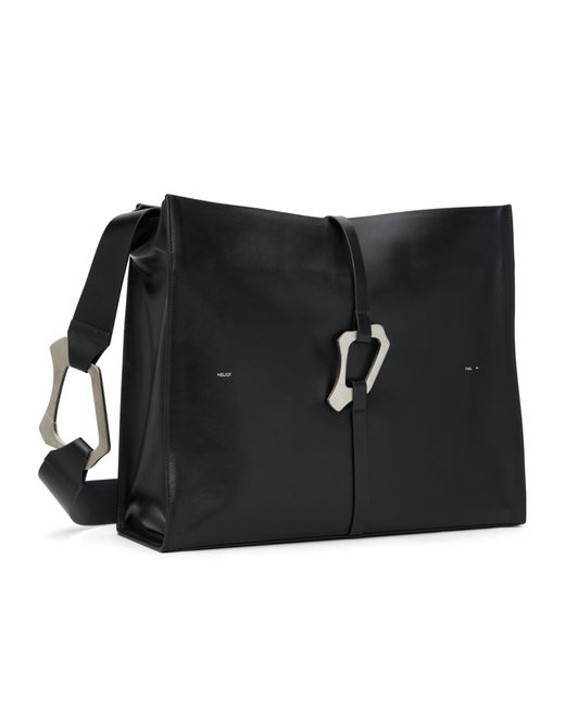 HELIOT EMIL Black Luculent Tote Bag for men