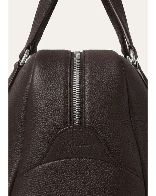 Loro Piana Brown Medium Needle Bag