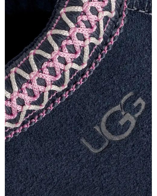Ugg Blue Platform Slip-On Sandals
