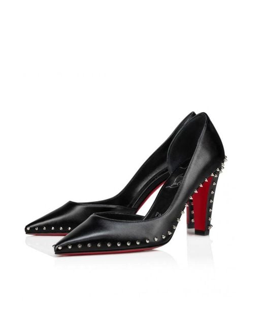 Christian Louboutin Black Vidura Pointed Toe Pumps