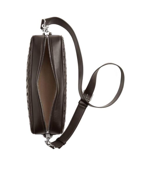 Bottega Veneta Brown Medium Intrecciato Camera Bag for men