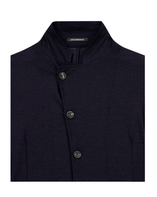 Emporio Armani Blue Formal Jackets for men