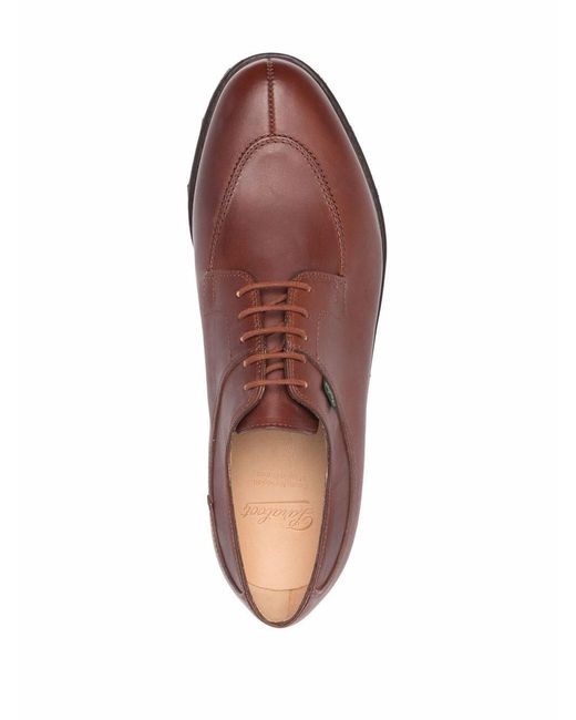 Paraboot Brown Avignon Lace-Up Shoes for men