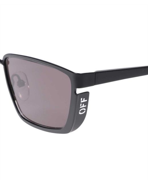 Off-White c/o Virgil Abloh Metallic Richfield Square Frame Sunglasses for men