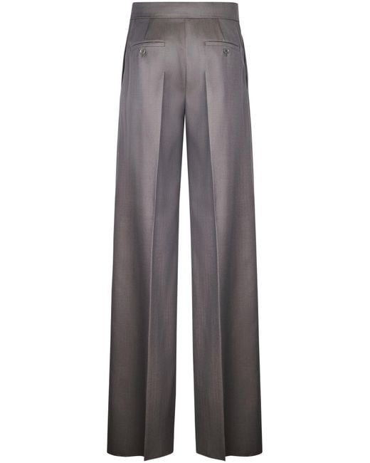 Max Mara Gray Serio Pocket Trousers